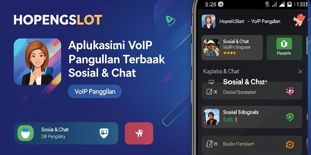 Antarmuka HOPENGSLOT dengan fitur VoIP Panggilan yang menarik.