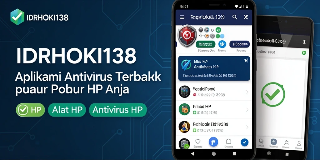Antarmuka sederhana dan efektif dari aplikasi IDRHOKI138 untuk Antivirus HP.