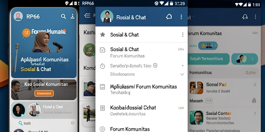Tampilan antarmuka RP66 yang menarik dan mudah digunakan.
