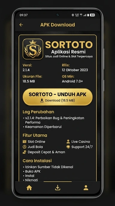 Panduan Unduh dan Instal APK Sortoto untuk Android
