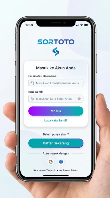 Panduan Masuk Akun Sortoto untuk Pengguna Android